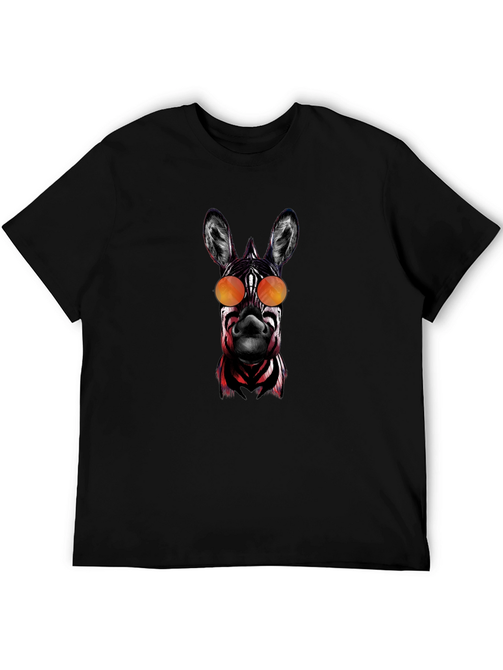 Zebra Sunglasses Graphic Tee - Cool Casual Style