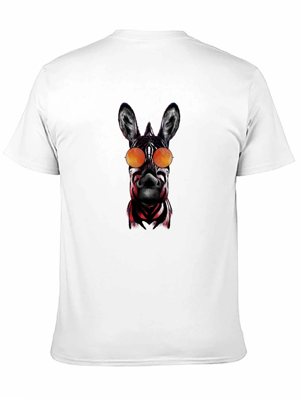 Zebra Sunglasses Graphic Tee - Cool Casual Style