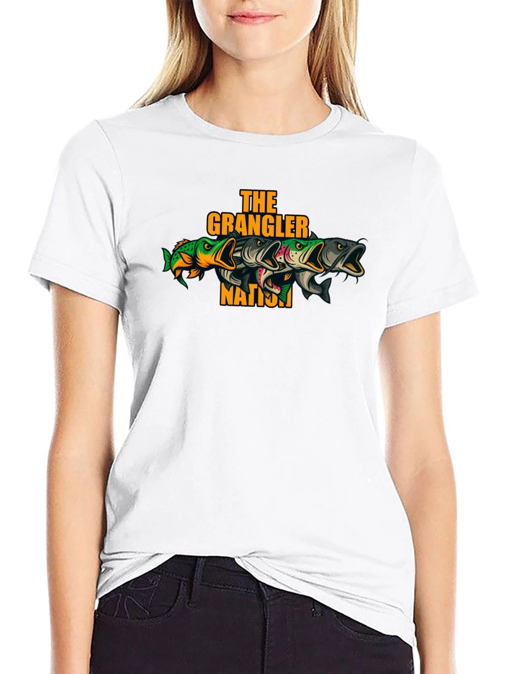 The Grangler Nation Fish T-Shirt