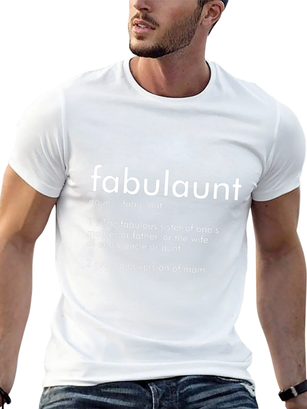 Fabulaunt Definition T-Shirt - Cool Aunt Tee