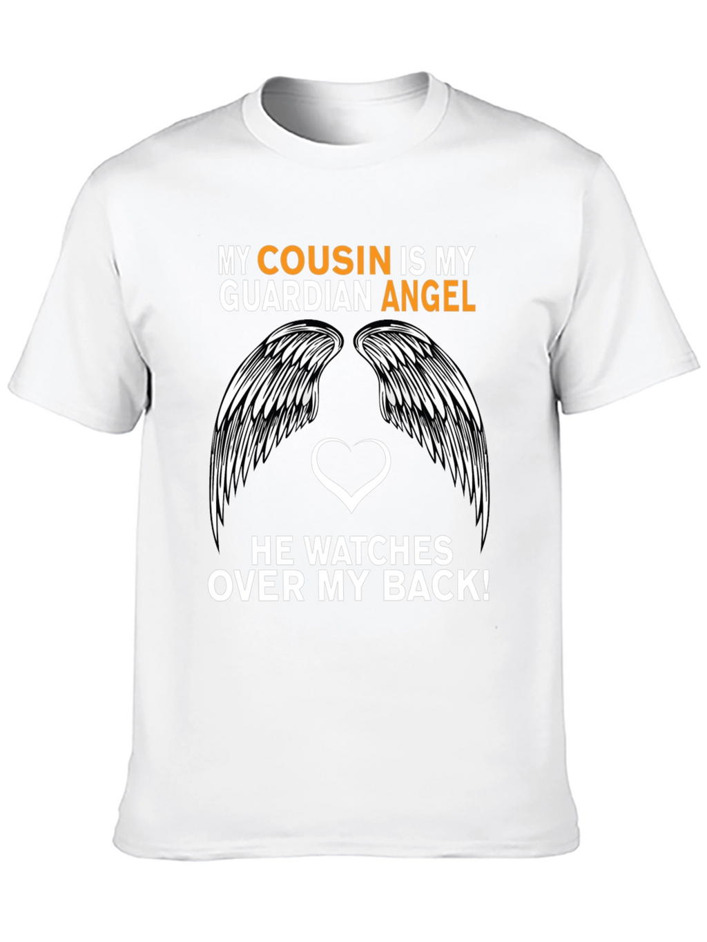 Cousin Guardian Angel Graphic Tee