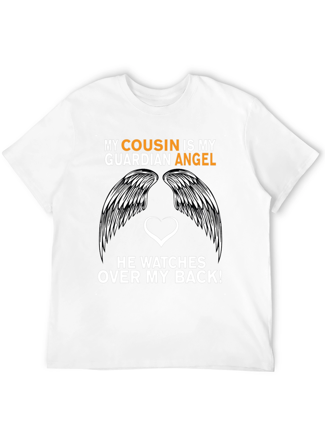 Cousin Guardian Angel Graphic Tee