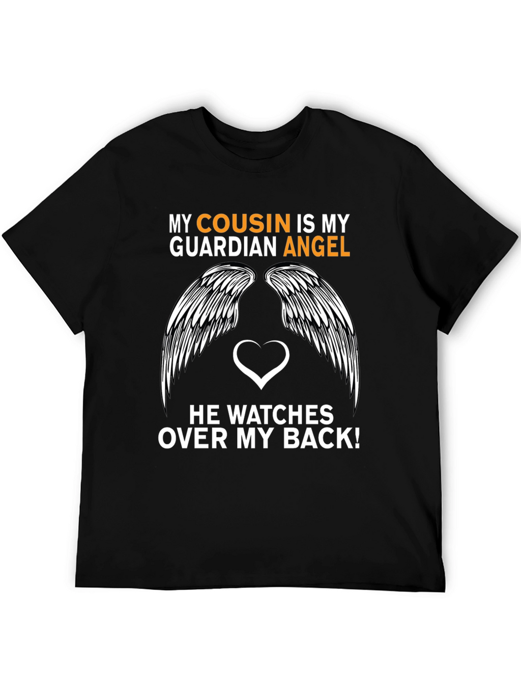 Cousin Guardian Angel Graphic Tee