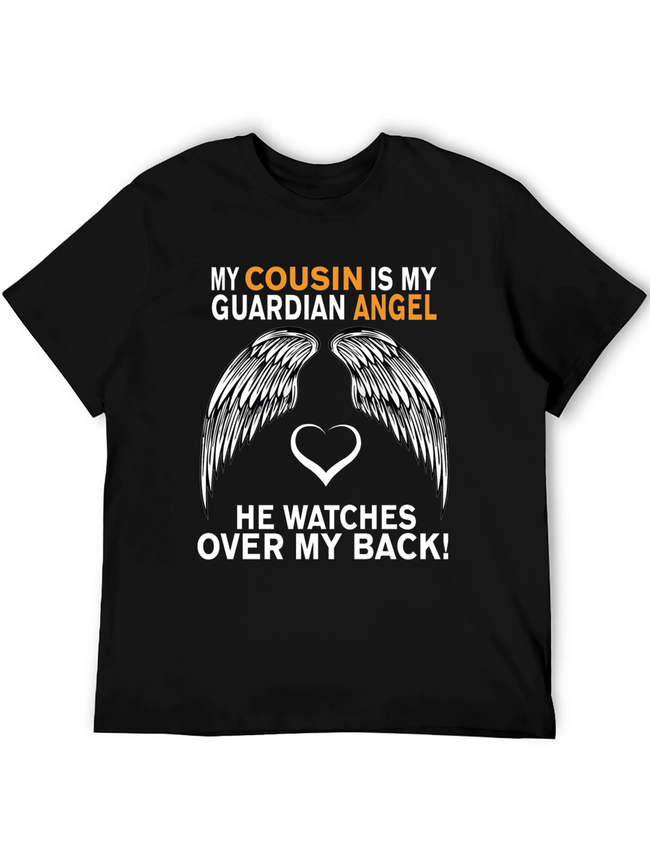 Cousin Guardian Angel Graphic Tee