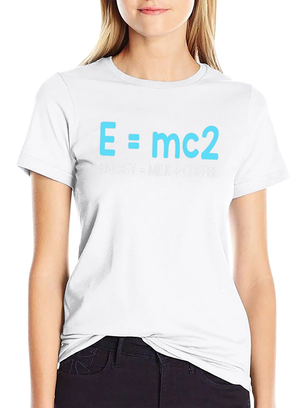 Funny E=mc2 Coffee Energy T-Shirt