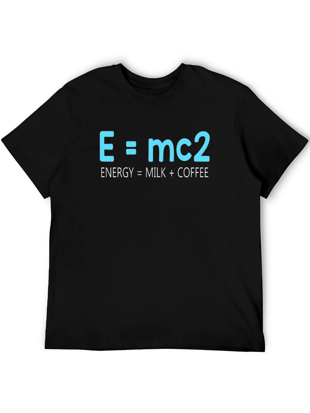 Funny E=mc2 Coffee Energy T-Shirt