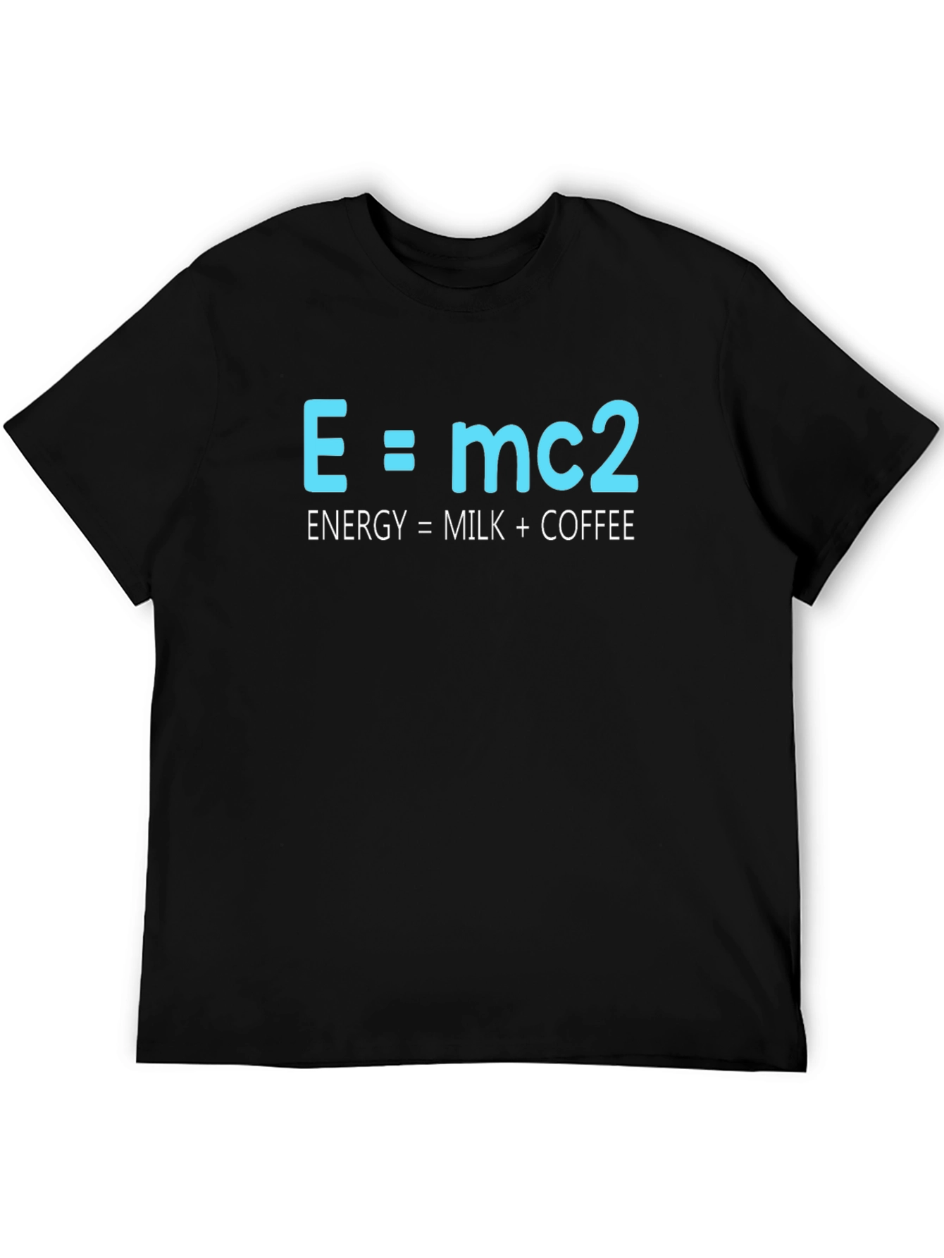 Funny E=mc2 Coffee Energy T-Shirt