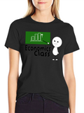 Economics Class T-Shirt - Cute Stick Figure