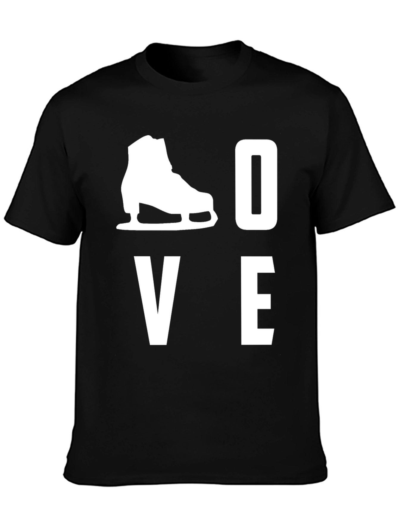 Love Ice Skating Graphic T-Shirt