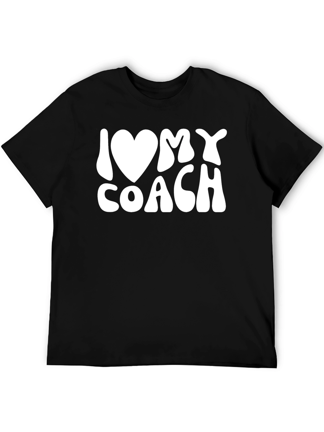 I Heart My Coach Graphic Tee - Soft Cotton Comfort