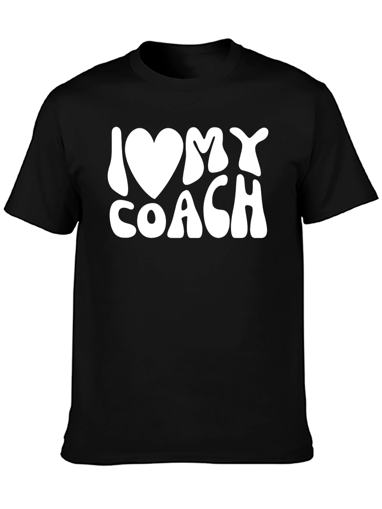 I Heart My Coach Graphic Tee - Soft Cotton Comfort