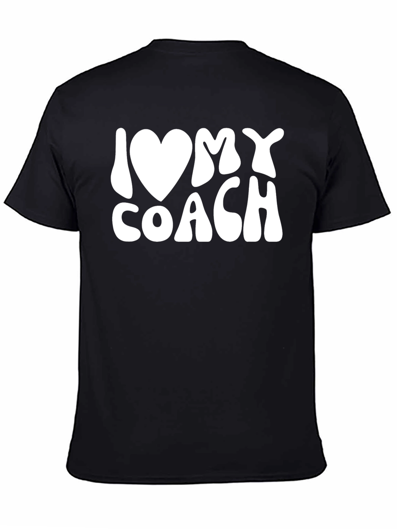 I Heart My Coach Graphic Tee - Soft Cotton Comfort