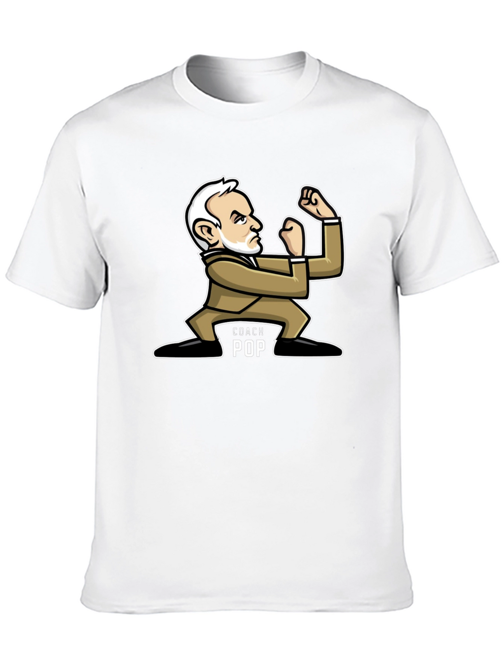 Coach Pop T-Shirt - Basketball Fan Apparel