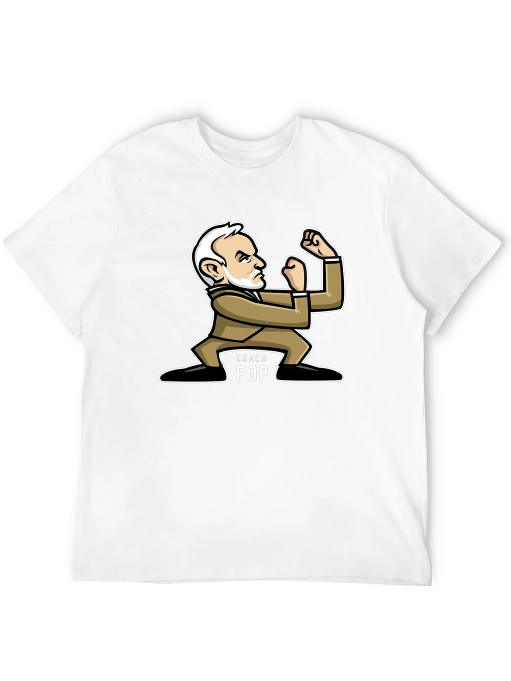 Coach Pop T-Shirt - Basketball Fan Apparel