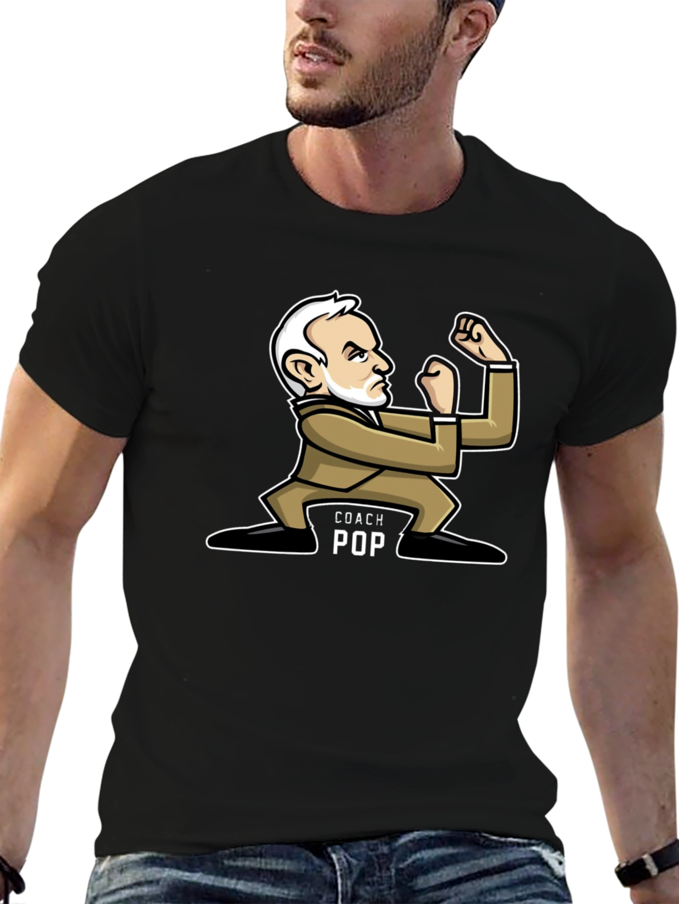 Coach Pop T-Shirt - Basketball Fan Apparel