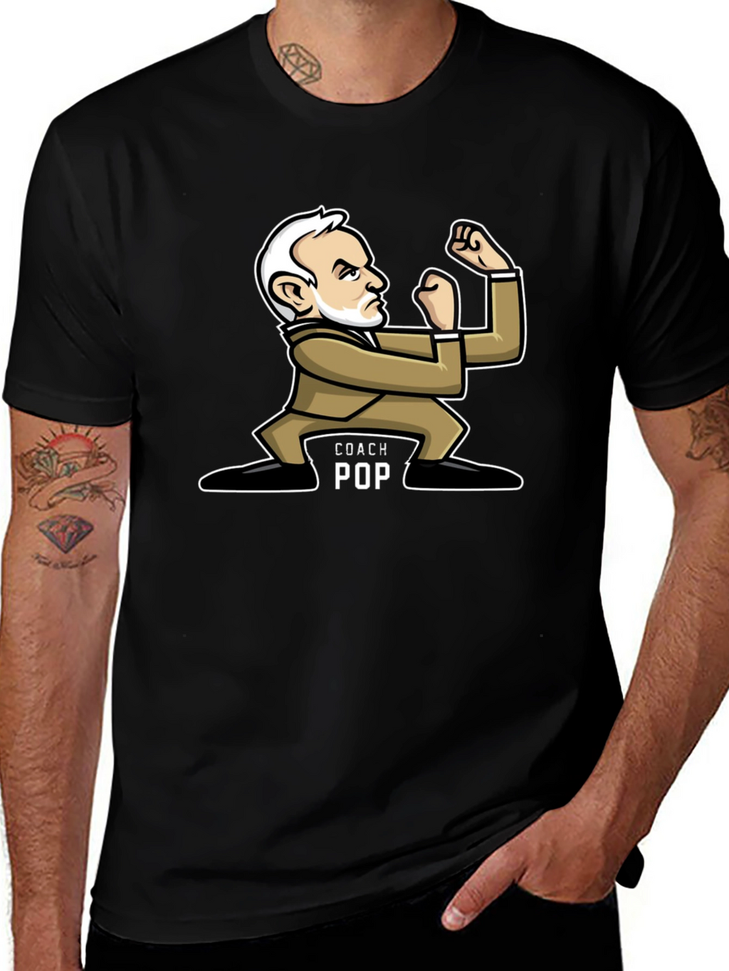 Coach Pop T-Shirt - Basketball Fan Apparel