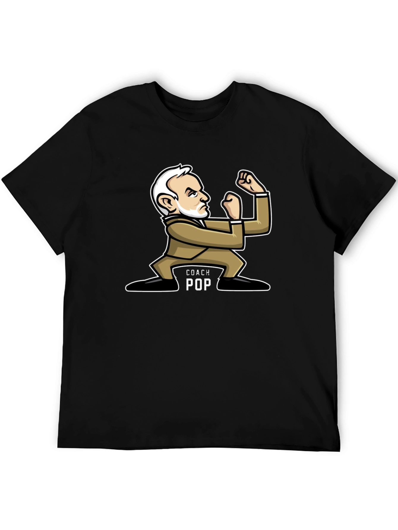 Coach Pop T-Shirt - Basketball Fan Apparel