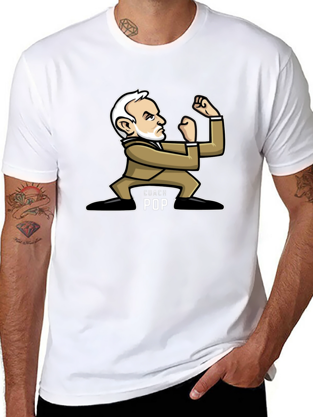 Coach Pop T-Shirt - Basketball Fan Apparel