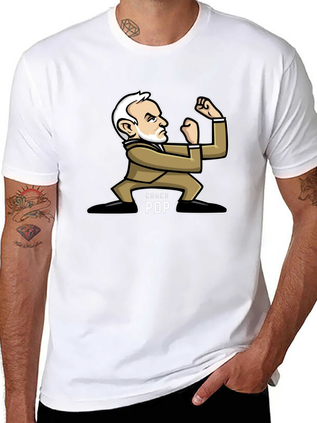 Coach Pop T-Shirt - Basketball Fan Apparel