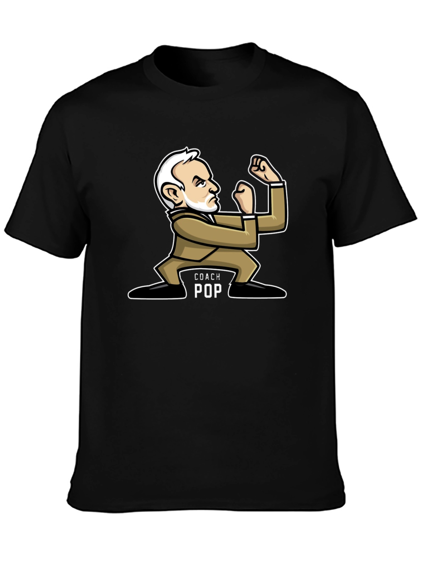 Coach Pop T-Shirt - Basketball Fan Apparel