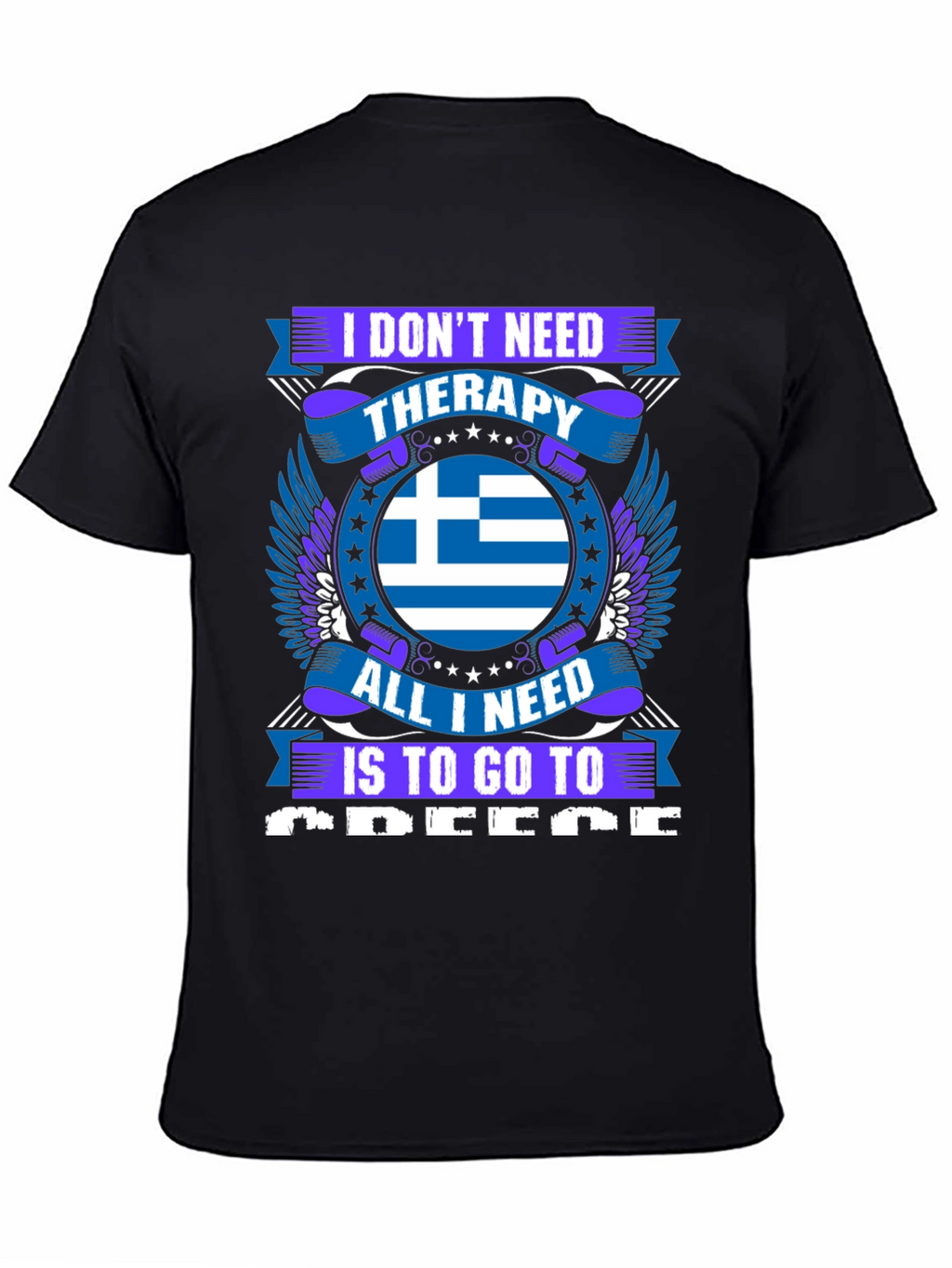 Greece Therapy T-Shirt