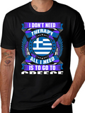 Greece Therapy T-Shirt