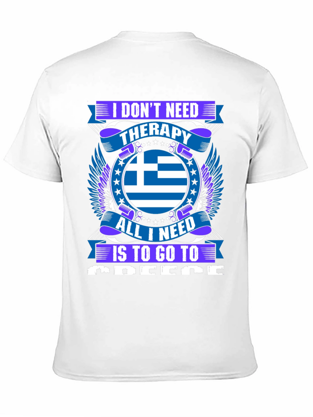 Greece Therapy T-Shirt