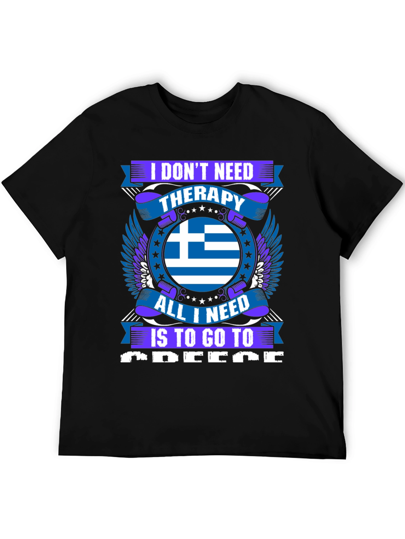 Greece Therapy T-Shirt