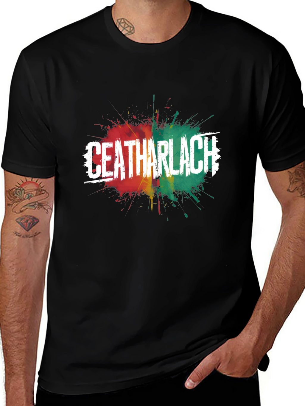 Ceatharlach Splatter T-Shirt - Ireland Pride