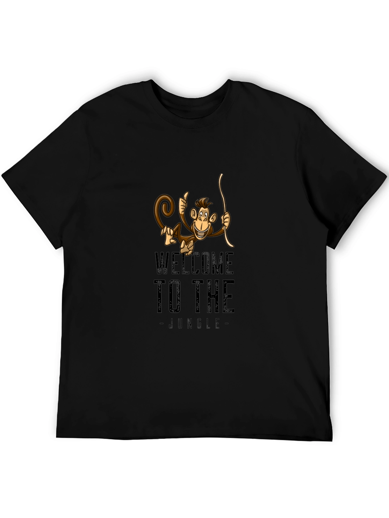 Welcome to the Jungle Monkey Graphic T-Shirt
