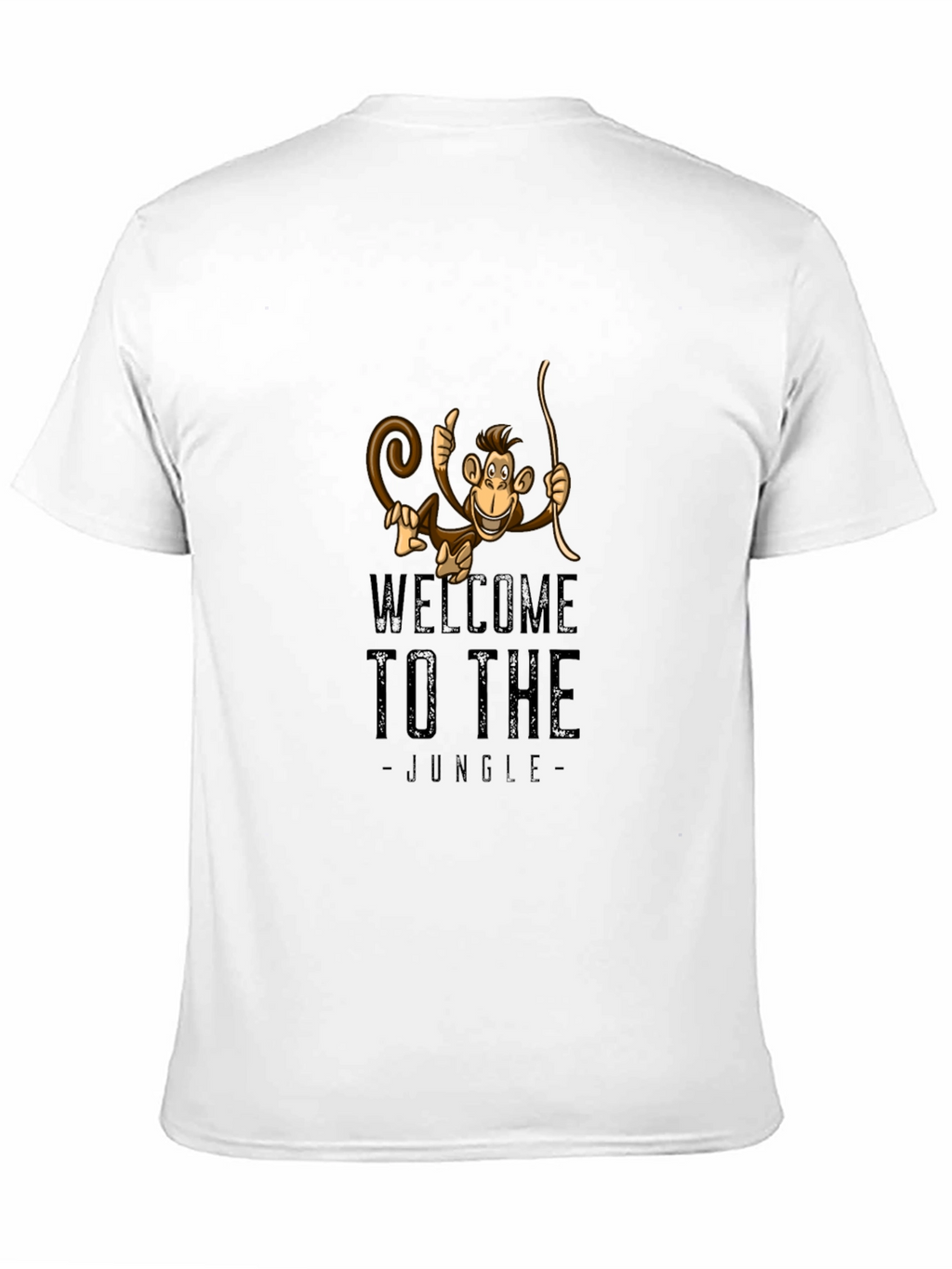 Welcome to the Jungle Monkey Graphic T-Shirt