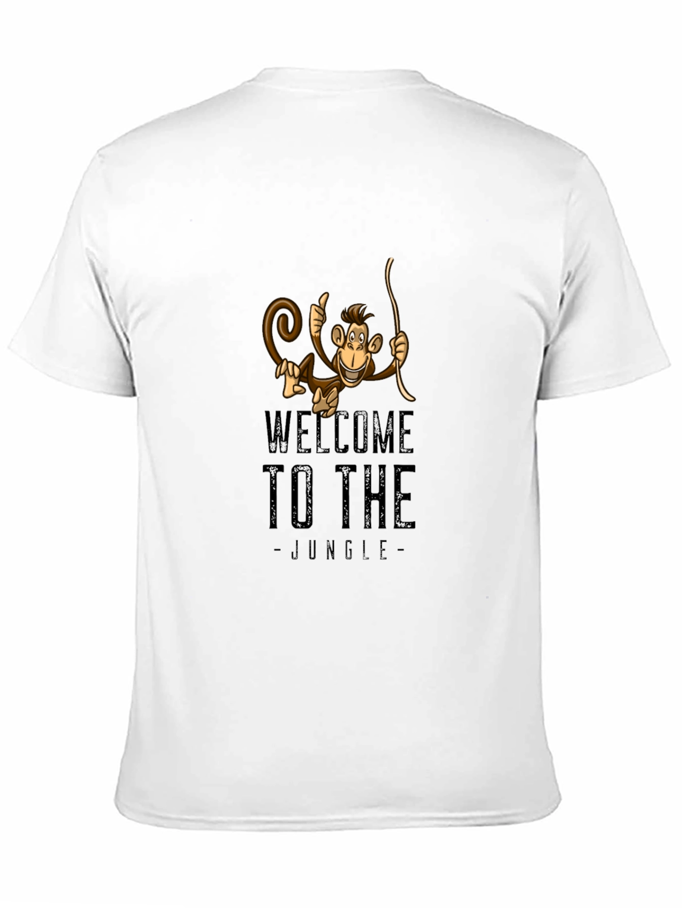 Welcome to the Jungle Monkey Graphic T-Shirt