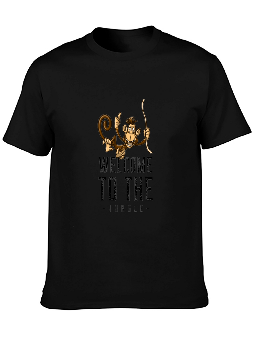 Welcome to the Jungle Monkey Graphic T-Shirt