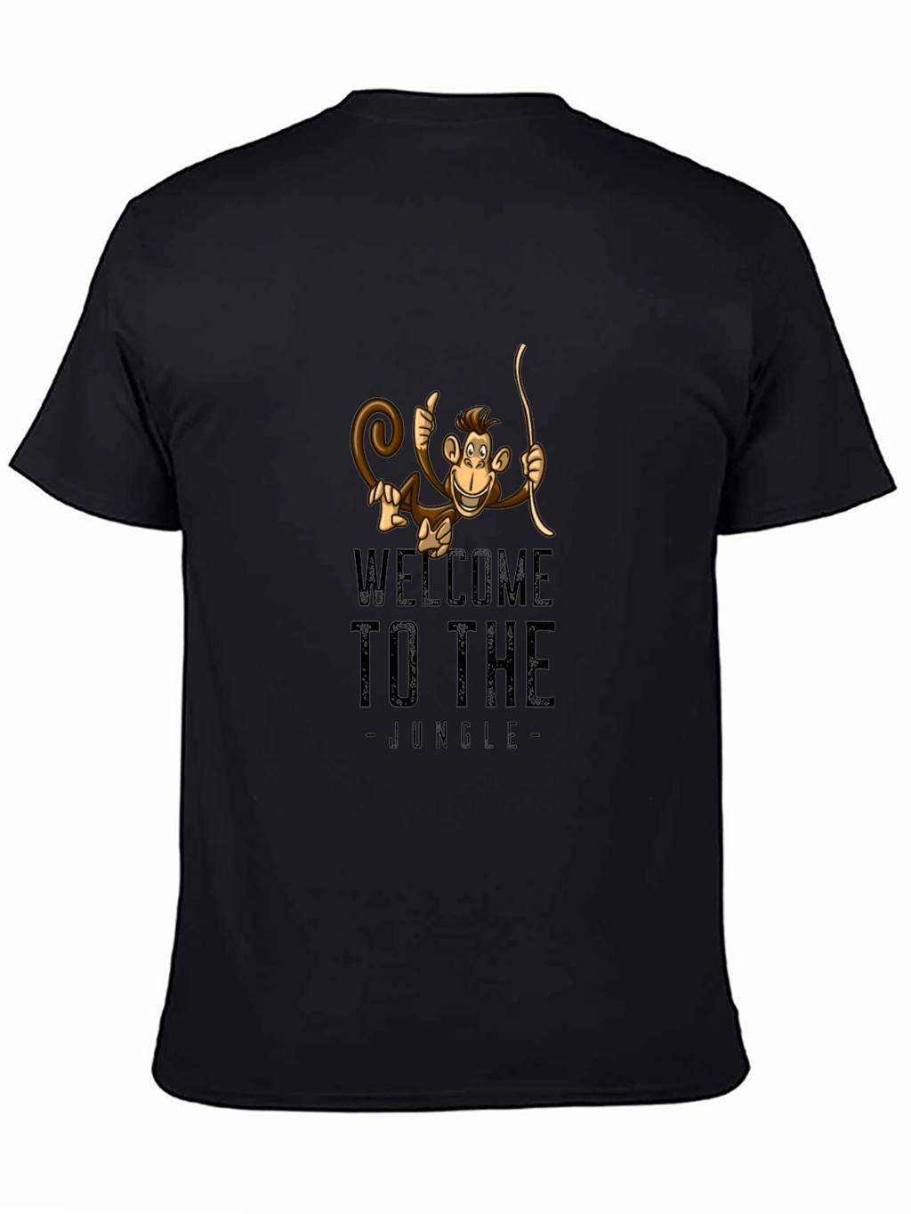 Welcome to the Jungle Monkey Graphic T-Shirt
