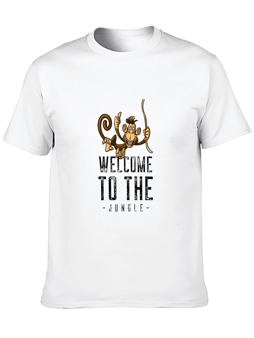 Welcome to the Jungle Monkey Graphic T-Shirt