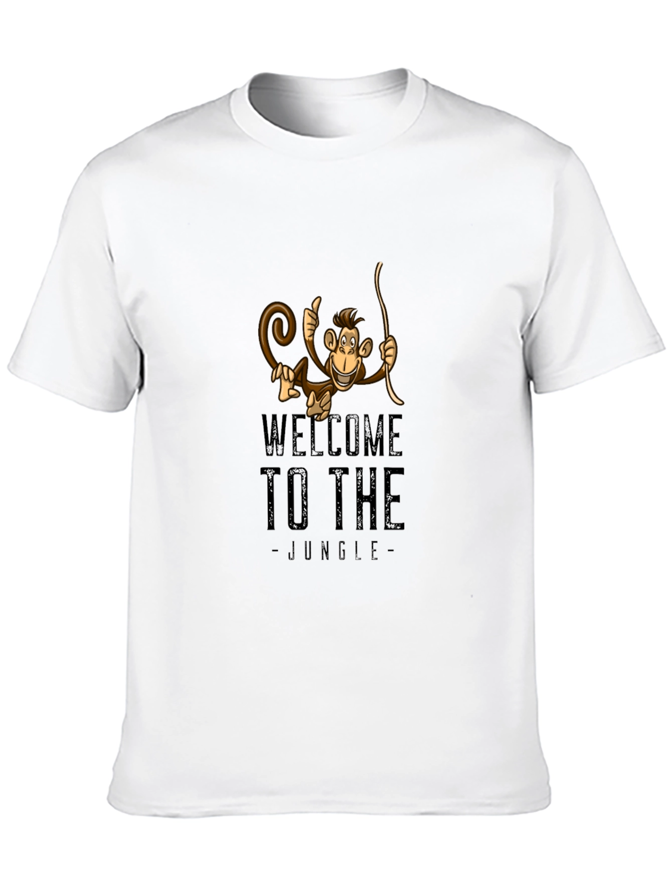 Welcome to the Jungle Monkey Graphic T-Shirt