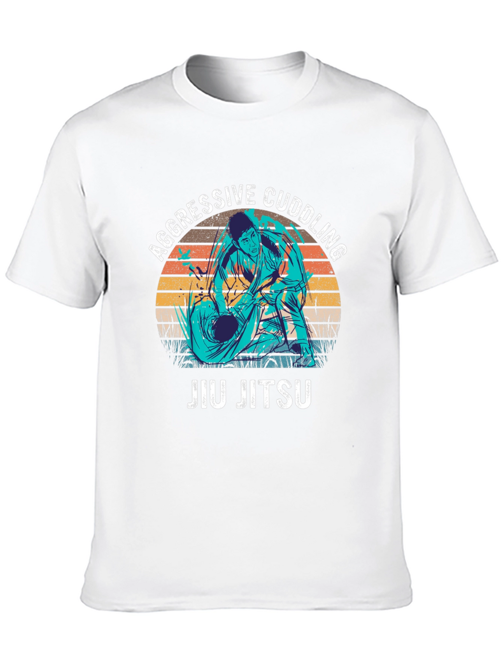 Aggressive Cuddling Jiu Jitsu T-Shirt
