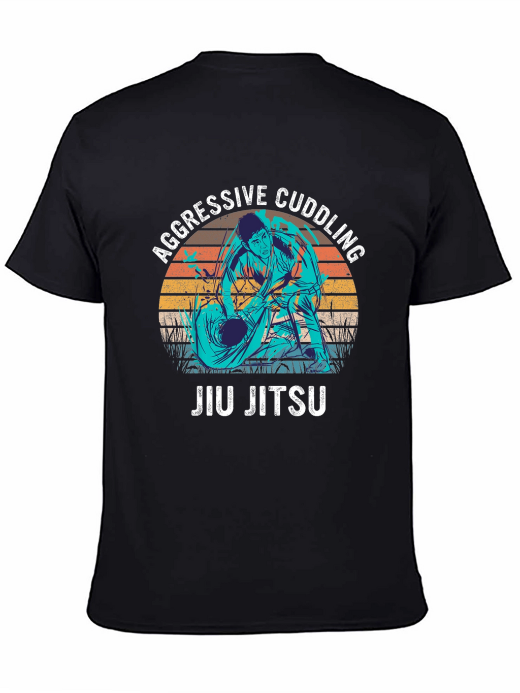 Aggressive Cuddling Jiu Jitsu T-Shirt