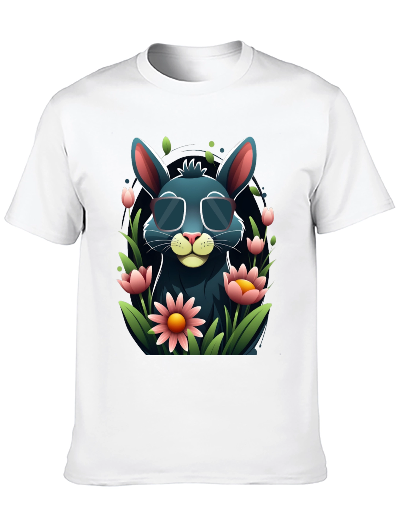 Cool Bunny in Shades Graphic Tee
