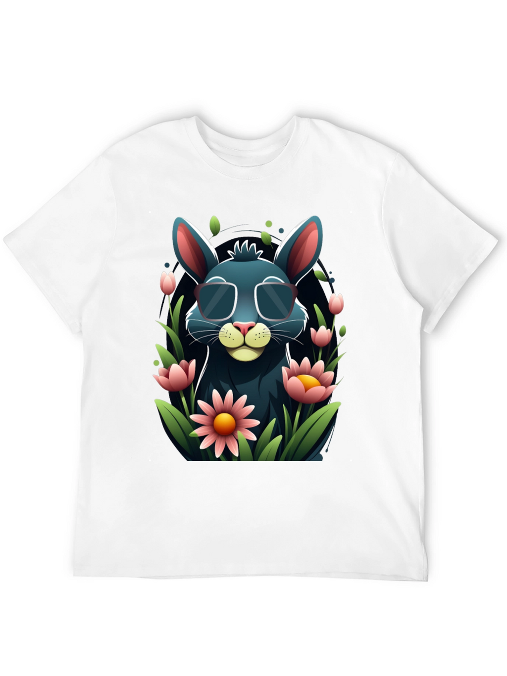 Cool Bunny in Shades Graphic Tee