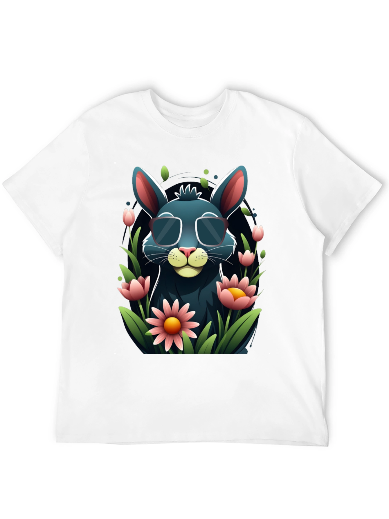 Cool Bunny in Shades Graphic Tee