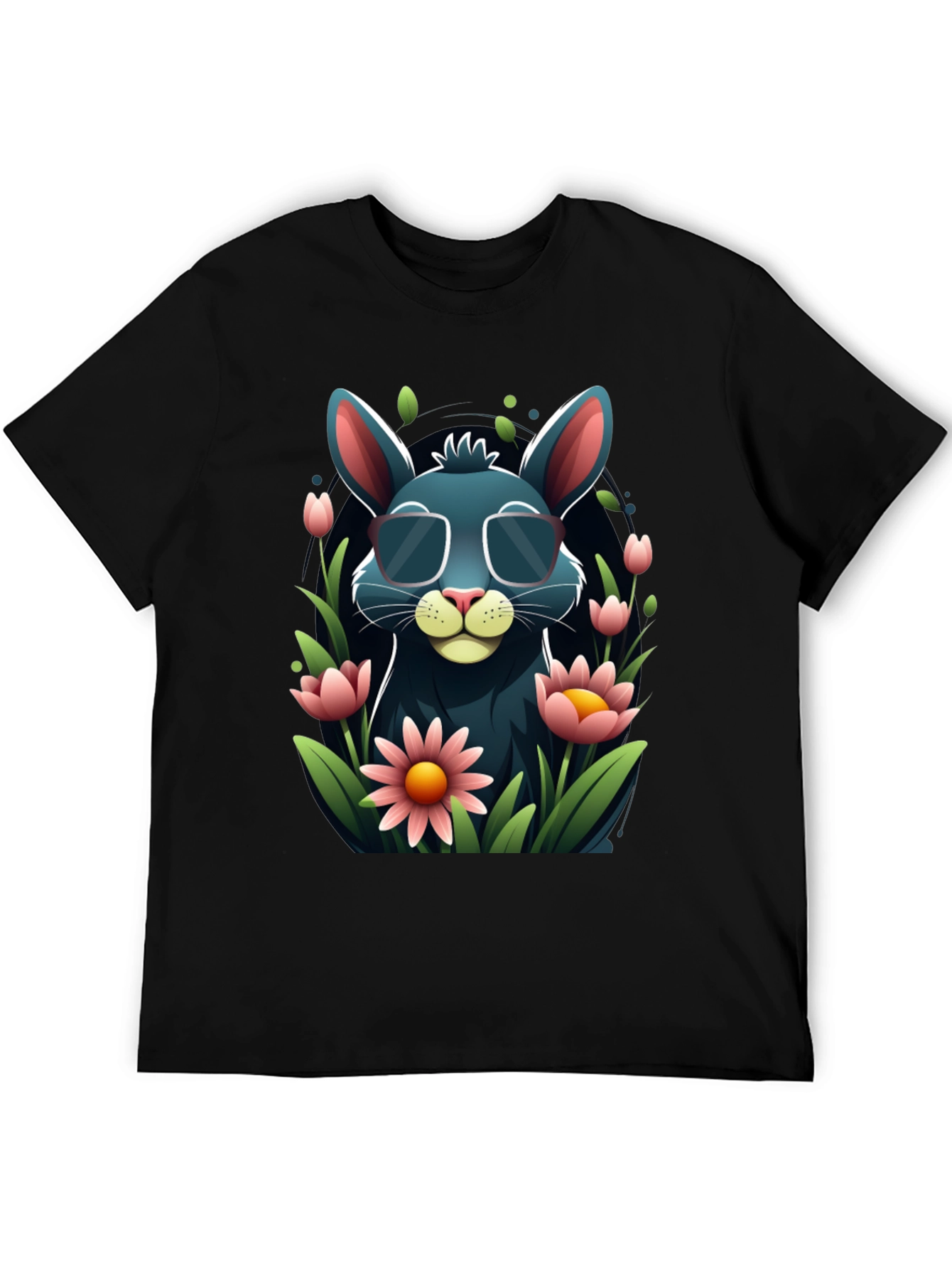 Cool Bunny in Shades Graphic Tee