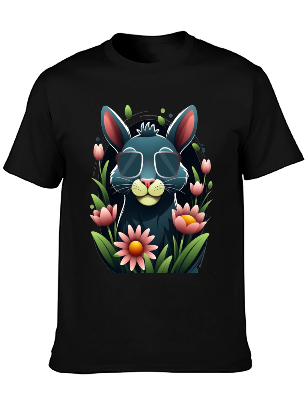 Cool Bunny in Shades Graphic Tee