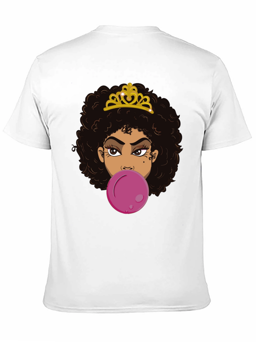 Queen Bubble Gum T-Shirt - Black