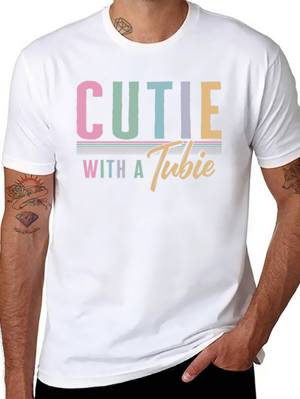 Cutie with a Tubie Graphic Tee