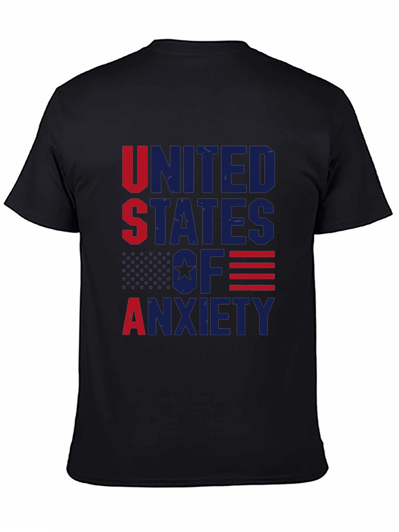 USA Anxiety Graphic T-Shirt