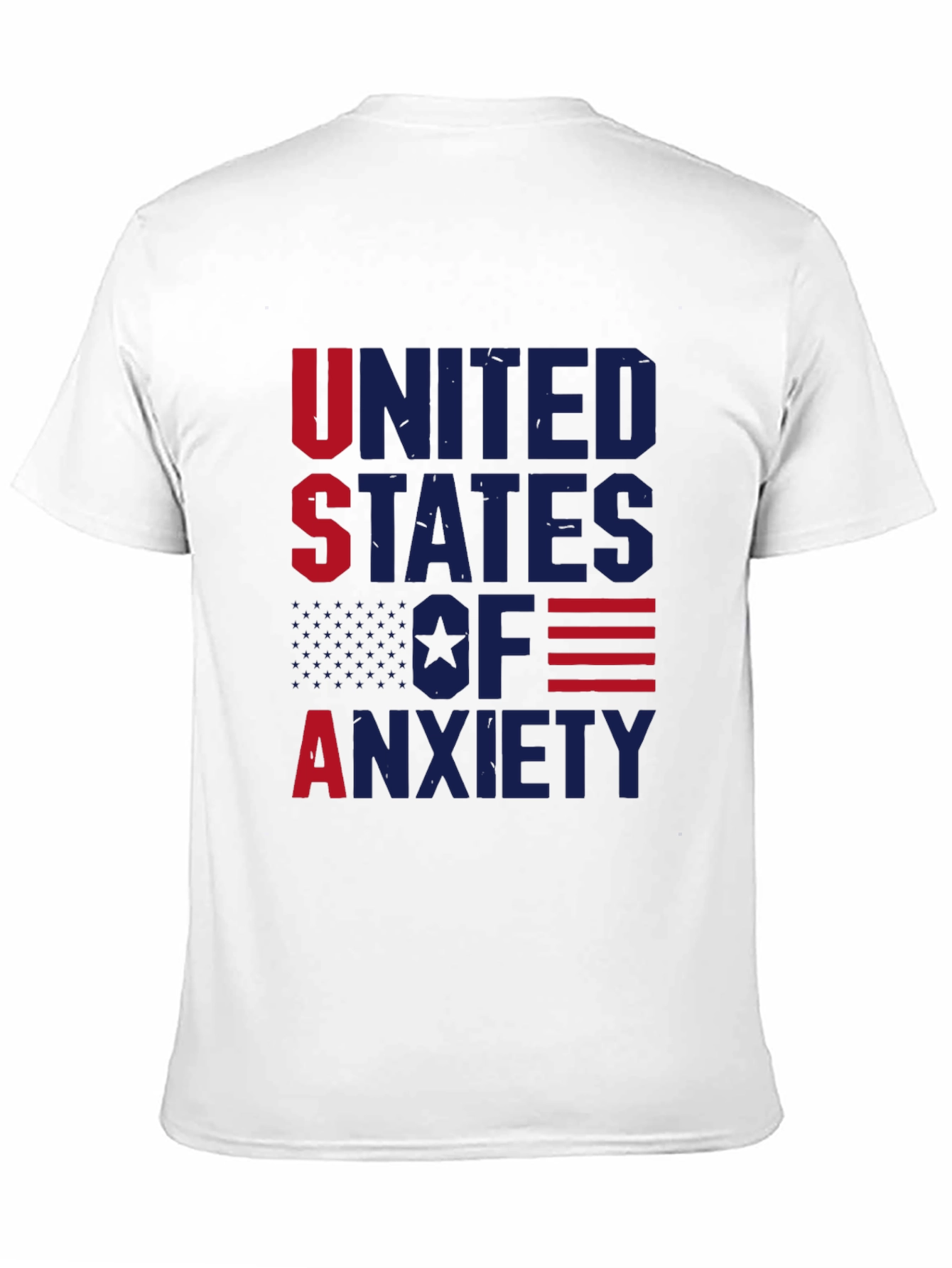 USA Anxiety Graphic T-Shirt