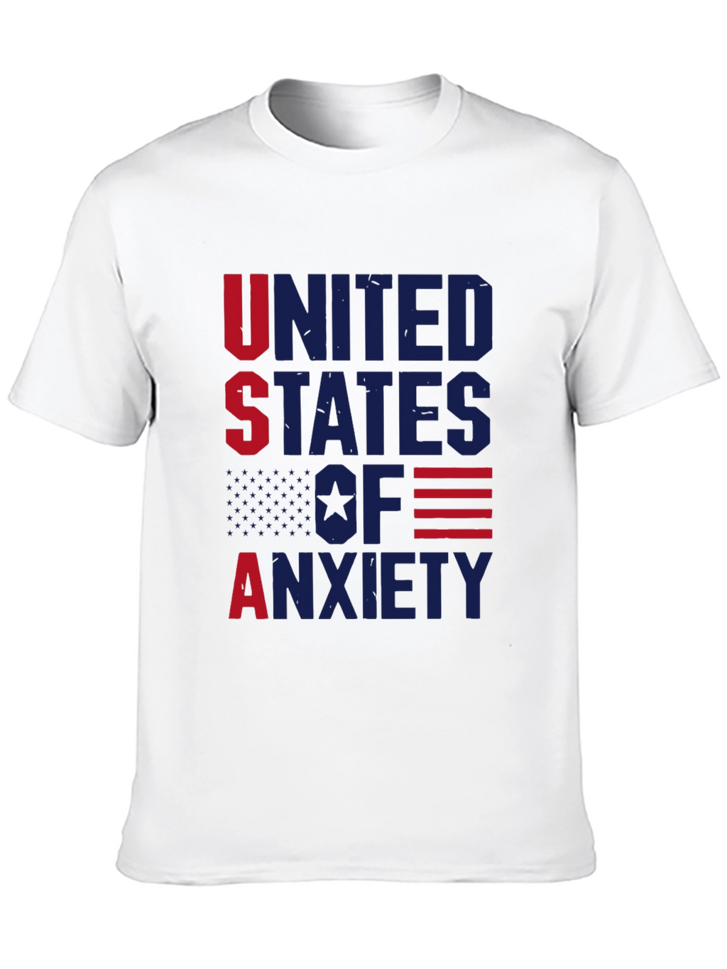 USA Anxiety Graphic T-Shirt
