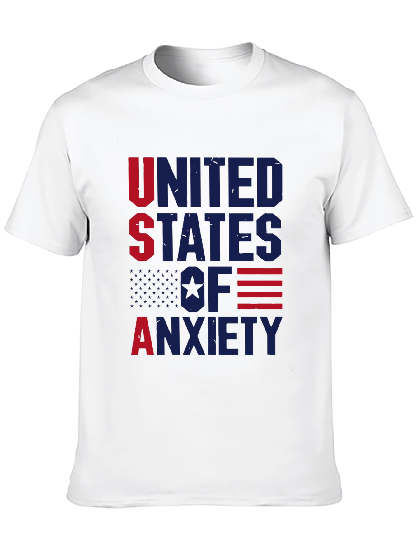 USA Anxiety Graphic T-Shirt