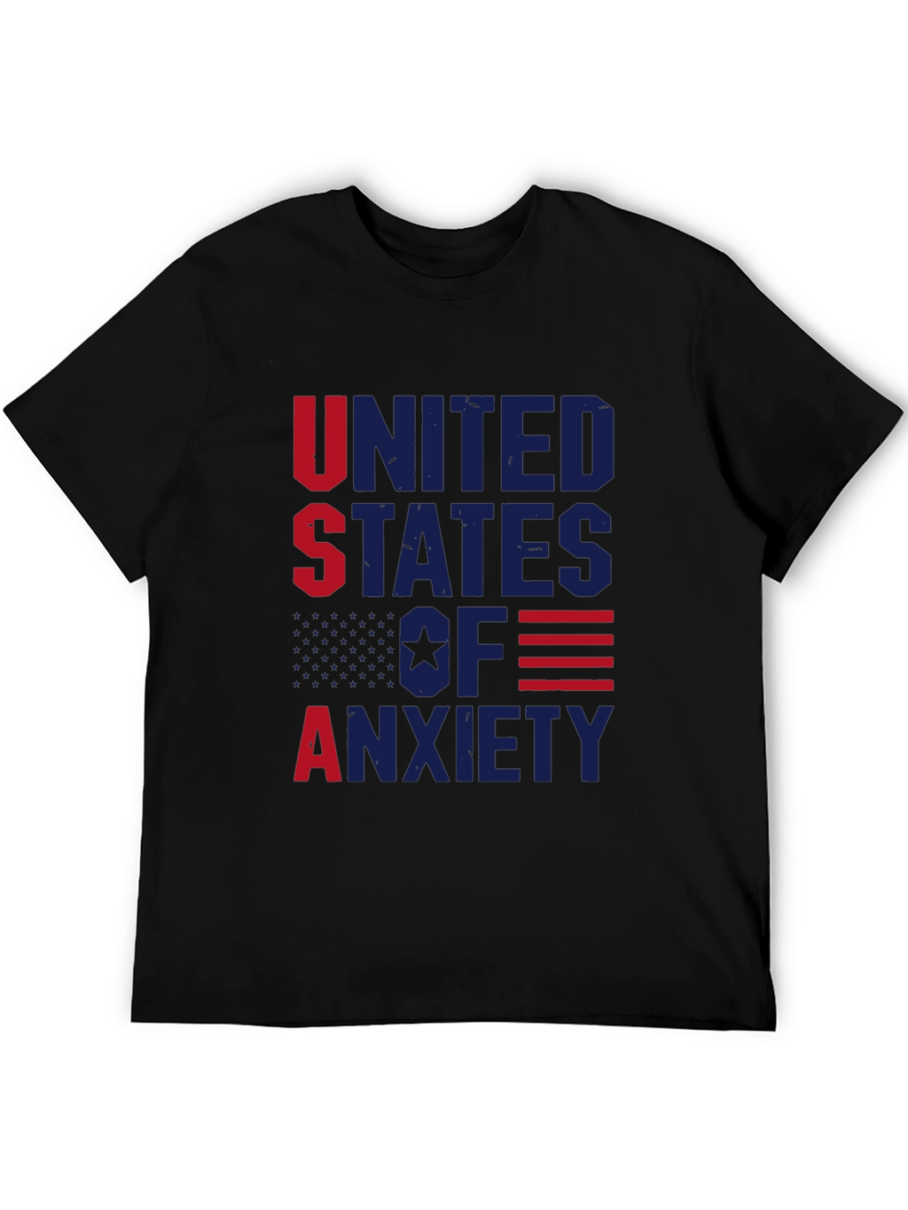 USA Anxiety Graphic T-Shirt